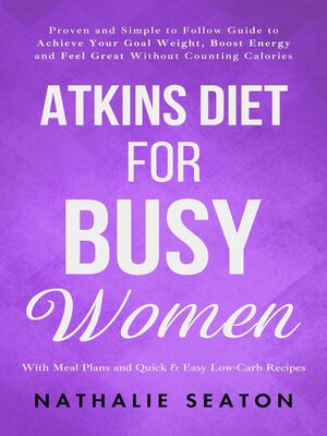 cover image of Atkins Diet for Busy Women